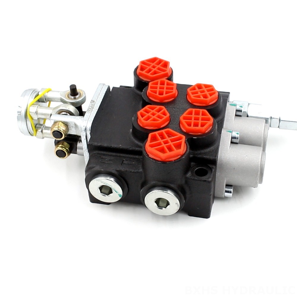 Tractor Hydraulic Diverter Valve Monoblock Directional Valve - P40-2OT Series | Wholesale & OEM image